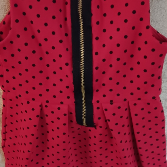 Red and Black Toddler Dress - Picture 3 of 3